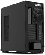 Zalman skriňa Z10 / ATX / 3x140 + 1x120 mm fan / 2xUSB 3.0 / USB-C / tvrdené sklo