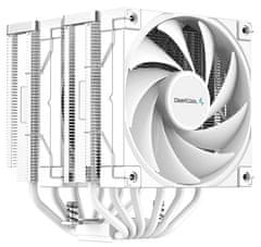 DEEPCOOL chladič AK620 / 2x120mm fan / 6x heatpipes / pre Intel aj AMD / biely