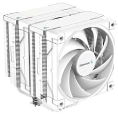 DEEPCOOL chladič AK620 / 2x120mm fan / 6x heatpipes / pre Intel aj AMD / biely