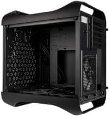 BitFenix skriňa Prodigy M 2022 / mATX / 1x60mm +3x120mm ARGB fan / 2xUSB 3.0 / tvrdené sklo / čená