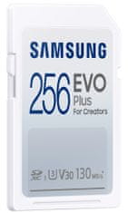 SAMSUNG EVO Plus SDXC 256GB / CL10 UHS-I U3 / V30