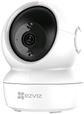 EZVIZ IP kamera H6C 2K+/ vnútorná/ Wi-Fi/ 4Mpix/ objektív 4mm/ H.265/ IR prísvit až 10m/ biela