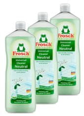 Frosch Univerzálny čistič - PH neutrálny 3 x 1000 ml