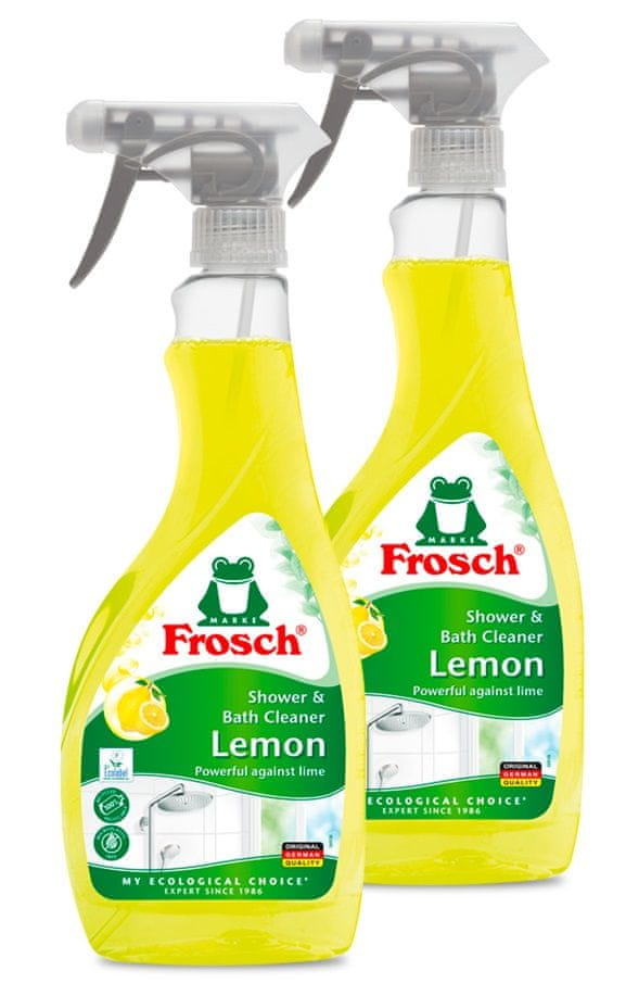 Frosch Eko Čistič na kúpeľne a sprchy citrus 2 x 500 ml