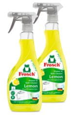 Frosch Eko Čistič na kúpeľne a sprchy citrus 2 x 500 ml