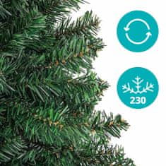 Timeless Tools Umelý vianočný stromček nórsky, s kovovým stojanom, v 4 veľkostiach- 210 cm
