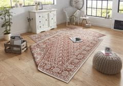 NORTHRUGS Kusový koberec Twin-Wendeteppiche 103114 terra creme – na von aj na doma 80x250