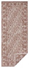 NORTHRUGS Kusový koberec Twin-Wendeteppiche 103114 terra creme – na von aj na doma 80x250