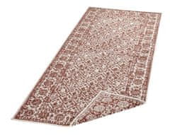 NORTHRUGS Kusový koberec Twin-Wendeteppiche 103114 terra creme – na von aj na doma 80x250