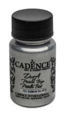 Cadence Metalická akrylová farba Dora Metalic - strieborná / 50 ml