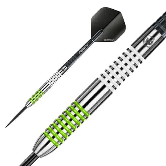 Winmau Šípky steel TON MACHINE 23g, 80% wolfram DARTS G/W