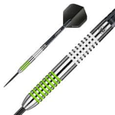 Winmau Šípky steel TON MACHINE 25g, 80% wolfram DARTS G/W