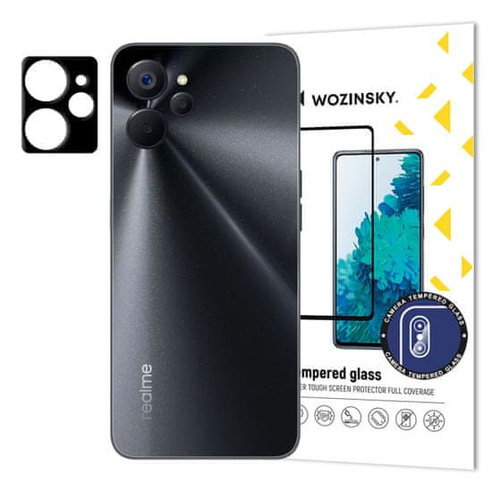 shumee 9H tvrdené sklo pre fotoaparát pre Realme 10 5G / Realme 9i 5G celoobvodové sklo