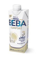 BEBA COMFORT 3 HM-O, Tekutá batoľacia mliečna výživa 12+, tetra pack, 500 ml