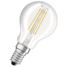 LEDVANCE Stmievateľná LED žiarovka E14 P45 3,4W = 40W 470lm 4000K Neutrálna biela 300° CRI90 Filament Superior