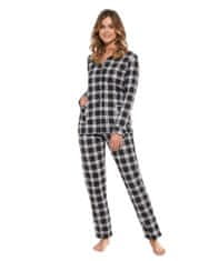 Cornette Dámske pyžamo 482/321 Tiffany + Nadkolienky Gatta Calzino Strech, čierna, L