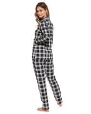 Cornette Dámske pyžamo 482/321 Tiffany, čierna, L