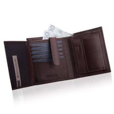 Betlewski Pánska peňaženka bpm-vtc-307 hnedá