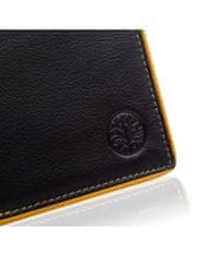 Betlewski Štýlová pánska peňaženka bpm-dp-62 čierna