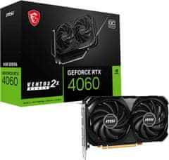 MSI GeForce RTX 4060 VENTUS 2X BLACK 8G OC, 8GB GDDR6