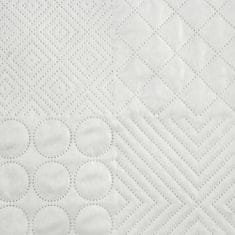 DESIGN 91 Prehoz na posteľ - Boni 5, biely, š. 170 cm x d. 210 cm