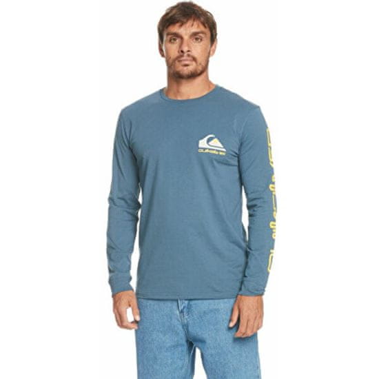 Quiksilver Pánske tričko Omni Logo Regular Fit EQYZT07479-BYG0