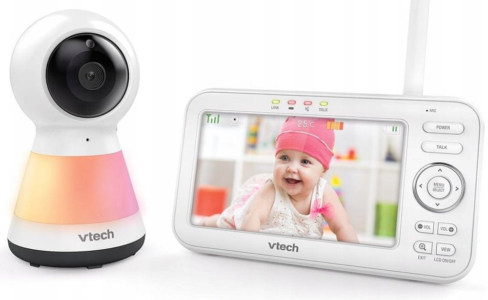 Vtech VM5255, dětská video chůvička s nočním světlem