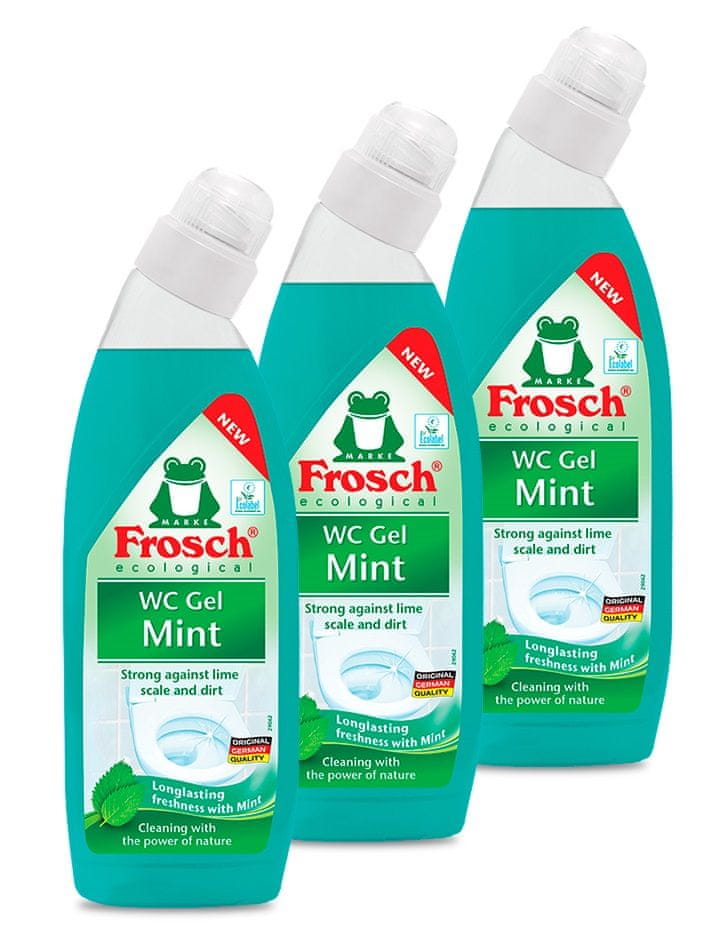 Frosch EKO WC gél mäta 3 x 750 ml