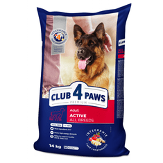 Club4Paws Premium  Active pre psov s vysokou aktivitou 14kg