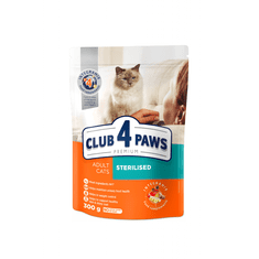 Club4Paws Premium  pre sterilizovane mačky 300g