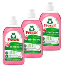 Frosch EKO Prostriedok na riad Malina 3 x 500 ml