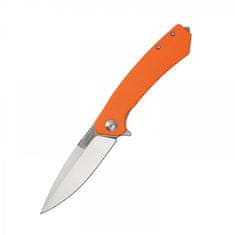 Ganzo Adimanti Skimen-OR vreckový nôž 8,5 cm, oranžová, G10, oceľ, rozbíjač skiel