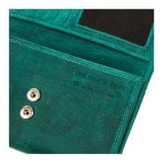PAOLO PERUZZI Zelená dámska peňaženka rfid t-05