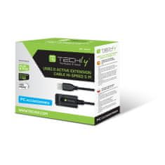 Techly Trans. Usb 2.0 A-A 5M Active