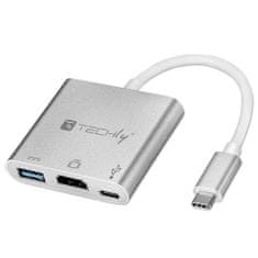 Techly Konvertor Usb-C 3.1 / Hdmi Pd