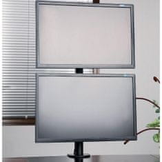Techly Stolný LCD X2 Vertikálne 27' rameno