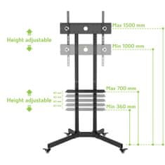 Techly Stojan na LCD 30-65' 150 cm