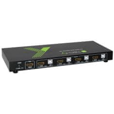 Techly Kvm 4/1 Usb Hdmi switch