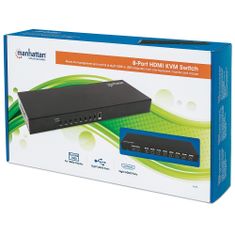 Manhattan Kvm 8/1 Usb Hdmi5K switch