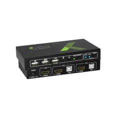 Techly Kvm 2/1 Usb Hdmi switch