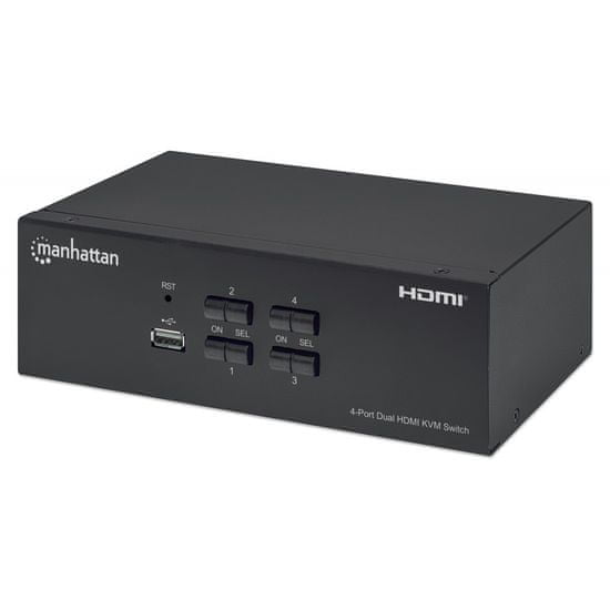 Manhattan Kvm 4/1 Usb Hdmi4K switch