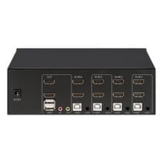 Manhattan Kvm 4/1 Usb Hdmi4K switch