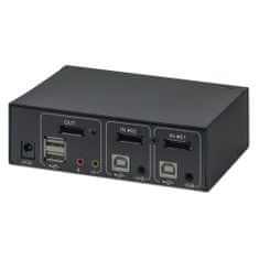 Manhattan Prepínač Kvm 2/1 Dp Usb