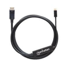 Manhattan Usb 3.0 kábel C-Dp M/M Disp 2M