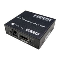 Techly Hdmi 1/2 Ultra HD 4K Splitter N