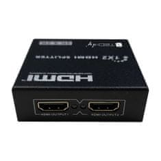 Techly Hdmi 1/2 Ultra HD 4K Splitter N