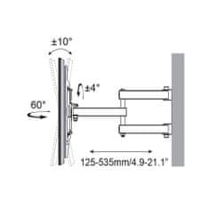 Techly 100' držiak LCD na stenu