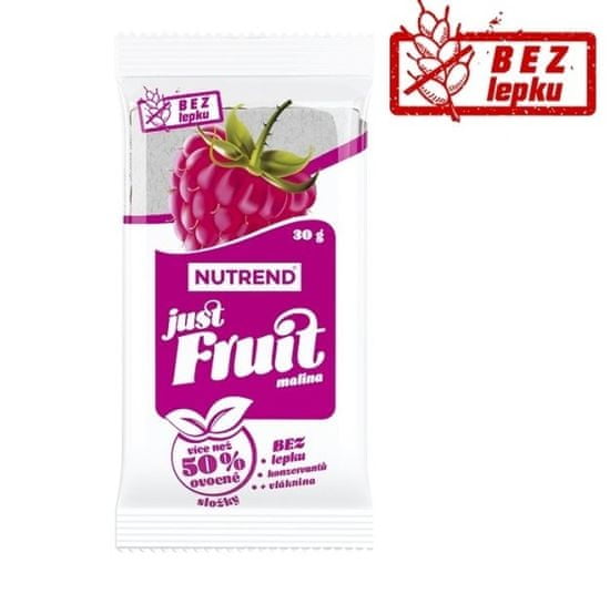 Nutrend Tyčinka JUST FRUIT malina 30g