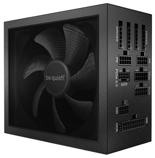 Be quiet! / zdroj DARK POWER 13 850W / ATX3.0 / active PFC / 135mm fan / 80PLUS Titanium / modulárny