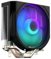 Endorfy chladič CPU Spartan 5 ARGB / 120mm ARGB fan / 2 heatpipes / kompaktný aj pre menšie case / pre Intel aj AMD